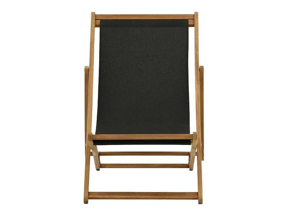 Peachy Tuinligstoel, Opvouwbare Strandstoel Grijs.