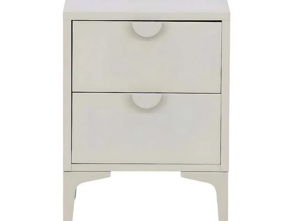 Piring Nachtkastje 2 Laden Beige.