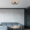 Plafondlamp Aspendos - D.56 X H. 16 Cm - Zwart