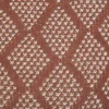 Plaid Oyace - Acryl En Wol - 130 X 170 Cm - Ivoor En Rood