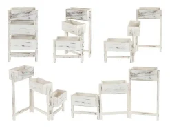Plantenrek Staand Rek, Wit