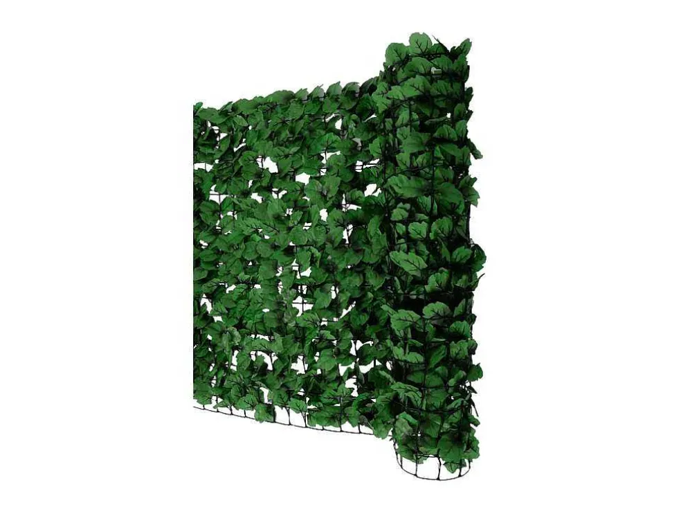Privacyscherm Balkon N77 Ii Blad, 300X100Cm Donker Blad