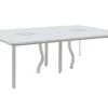 Professioneel Bureau Voor 4 Personen - Wit - L120 Cm - Downtown