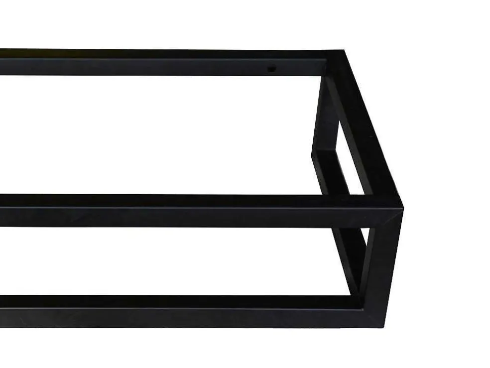 Rechthoekige Hangende Wastafel Met Drager - L40 X B22 Cm - Uchami