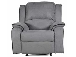 Relaxfauteuil Microvezel Hernani - Grijs