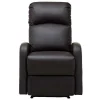 Relaxfauteuil Van Kunstleer Isao - Bruin