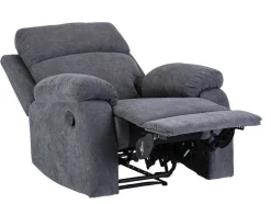 Relaxfauteuil Van Stof Tolzano - Antraciet
