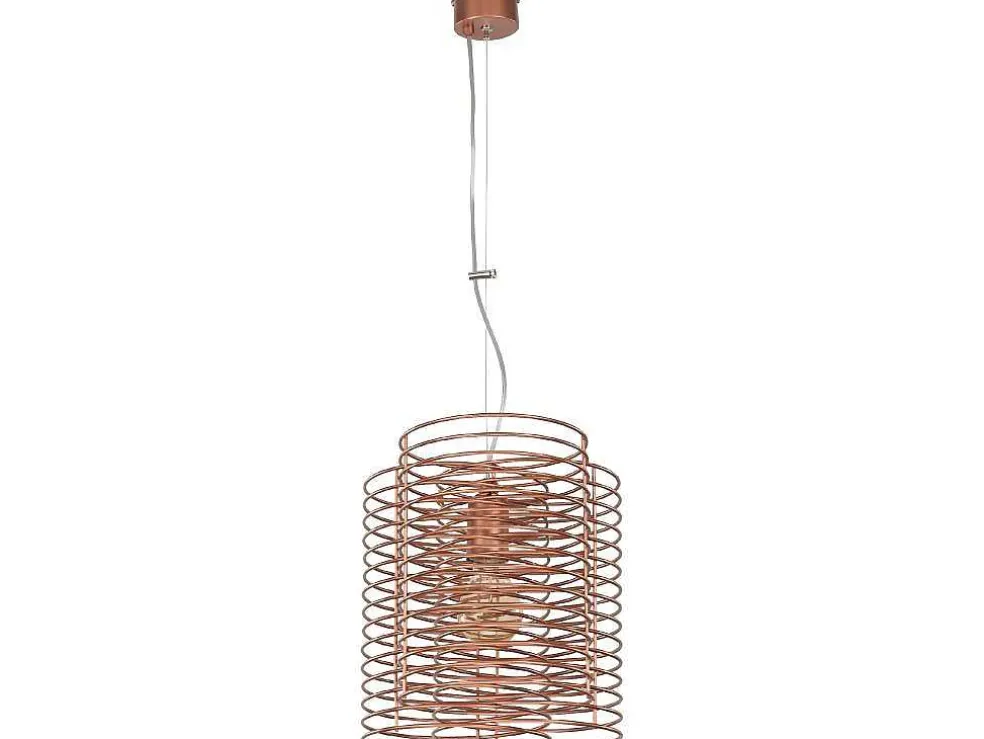 Ringo Hanglamp, Koper, 26X26X100 Cm, Epikasa