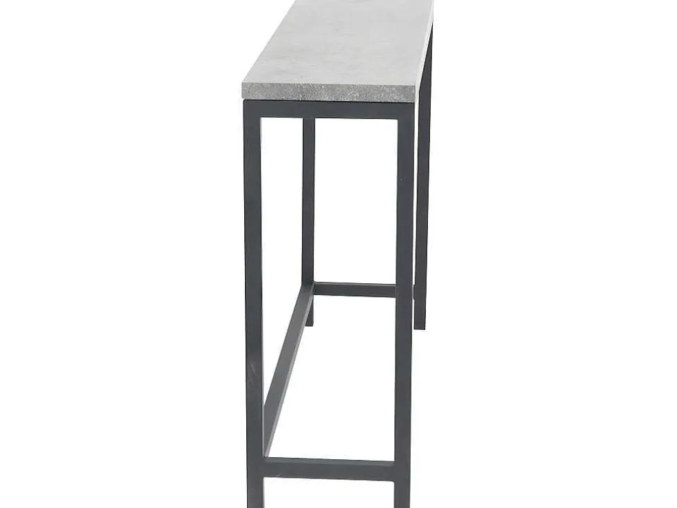 Rise Sidetable 30X110 Cm Beton Decor, Zwart.