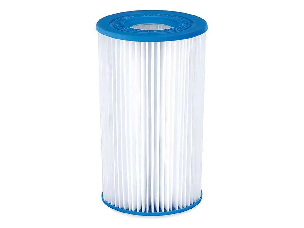 Rond Buisvormig Zwembad Met Cartridge Filterpomp - D457 X H122 Cm - Blauw - Lacanau
