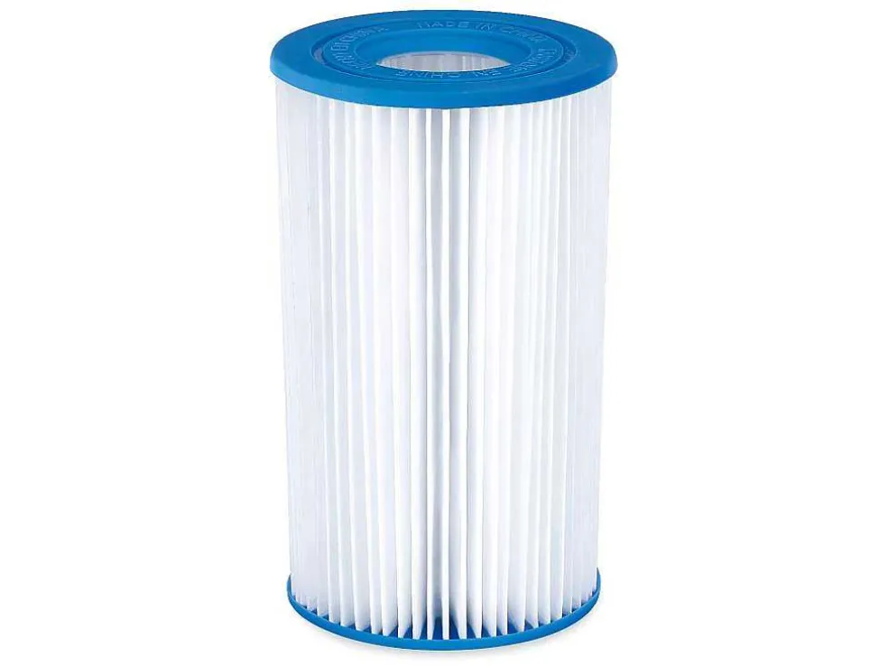 Rond Grijs Buizenzwembad Met Filterpomp Met Patroon - D427 X H107 Cm - Nisoka