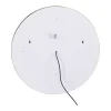 Ronde Badkamerspiegel Met Ledverlichting En Goudkleurige Lijst Diameter 80 Cm Numea