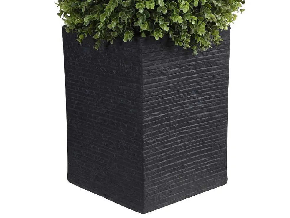 Ronde Kunstbuxus Met Pot - H66 X D40 Cm - Groen - Diava