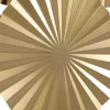 Ronde Metalen Wanddecoratie - B118 X H71 Cm - Goudkleurig - June
