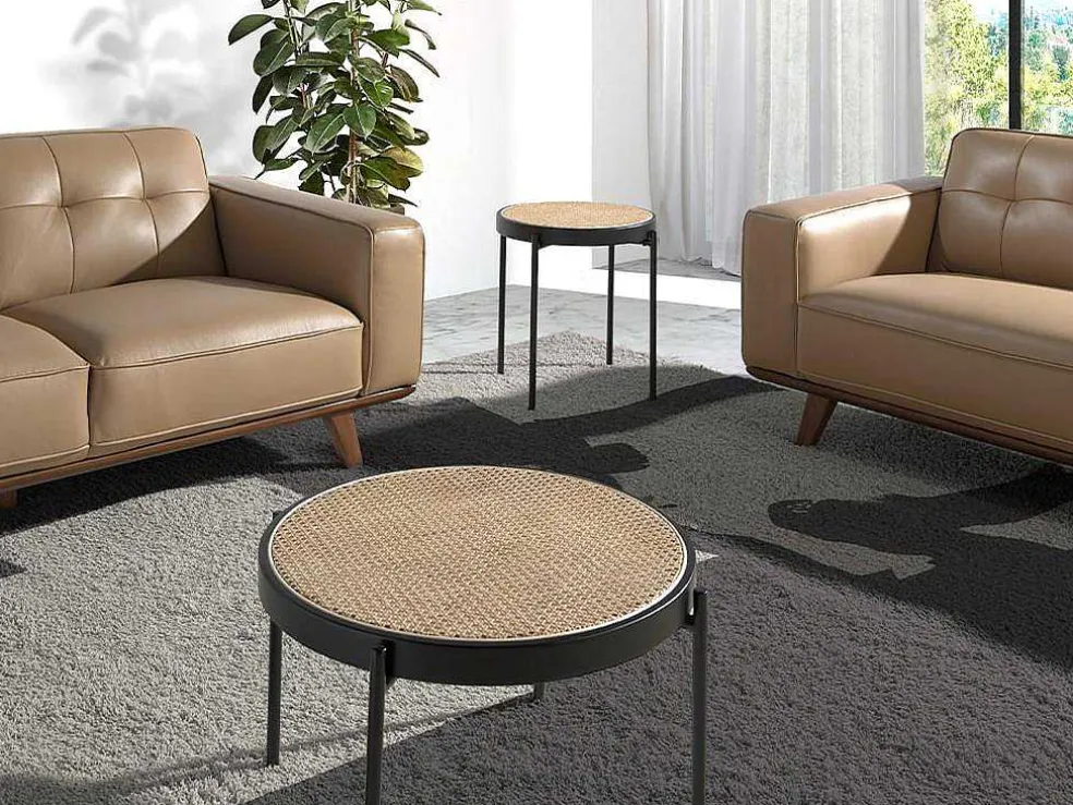 Ronde Rotan Hoektafel 2109 Angel Cerda