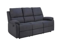 Sabel Bank 3 Persoons Relaxfauteuil Grijs.
