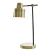 Schemerlamp Met Vintage-Stijl Anticaire - Ijzer - 26 X 15 X 45 Cm - Goudkleurig