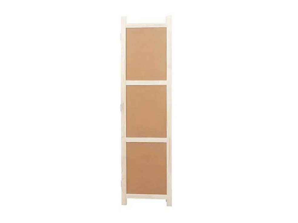 Scherm Mcw-G52, Bruin, 4 Panelen 166X160Cm