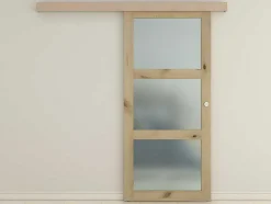 Schuifdeur Acosta Met 3 Ramen - H205Xb93 Cm - Mdf
