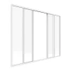 Schuifraam Van Gepoedercoat Wit Aluminium 180 X 130 Cm - Ravena
