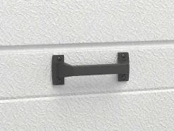 Sectionale Garagedeur - Gegroefd Effect - Centrale Loopdeur - Antraciet - Automatisch - Noria