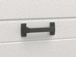 Sectionale Garagedeur Houteffect Wit Met Motor - Prieta