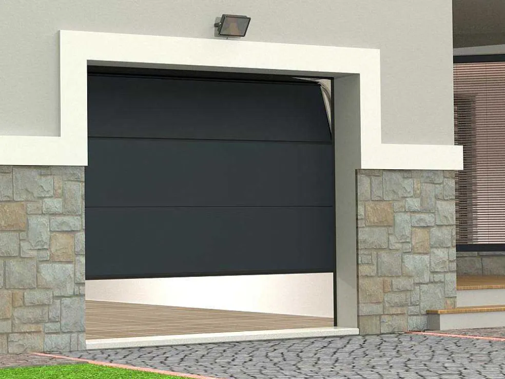 Sectionale Garagedeur Met Somfy Motor - Prieta