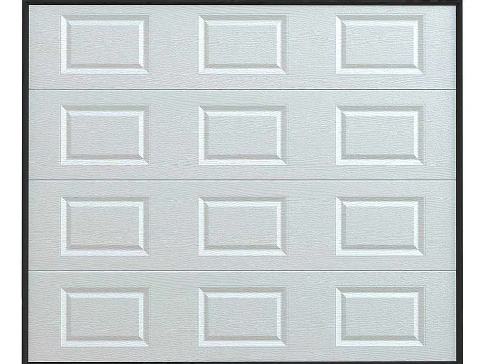 Sectionale Garagedeur Met Witte Cassette En Somfy Motor - Caopas