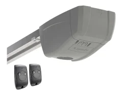 Sectionale Garagedeur Met Witte Cassette En Somfy Motor - Caopas