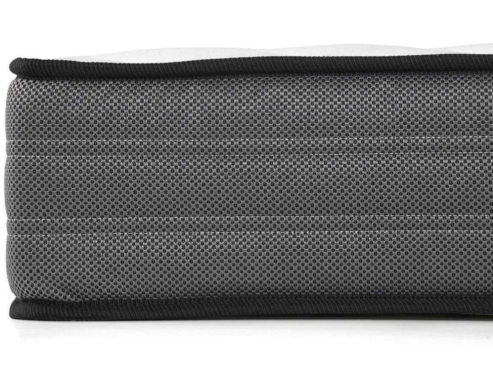 Set 180 X 200 Cm Bedbodem + Matras Met Pocketveren - Ambracie Van Ysmee