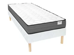 Set 90 X 190 Cm Bedbodem + Matras Met Pocketveren - Ambracie Van Ysmee