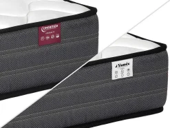 Set 90 X 190 Cm Bedbodem + Matras Met Pocketveren - Ambracie Van Ysmee