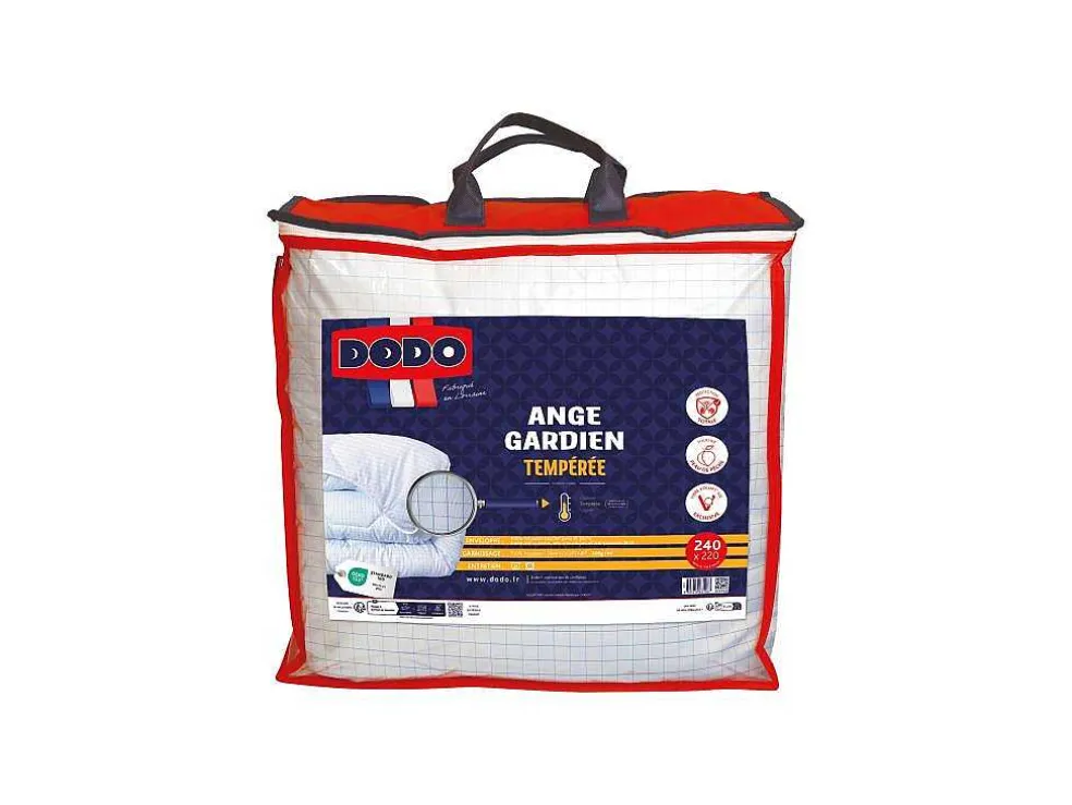 Set Dodo Dekbed 220 X 240 Cm + 2 Hoofdkussens 60 X 60 Cm - Totale Bescherming Tegen Huismijt - Ange Gardien