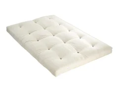 Set Lattenbodem + Futon 160 X 200 Cm - 100% Katoen - Shiva Van Dreamea - Ecru