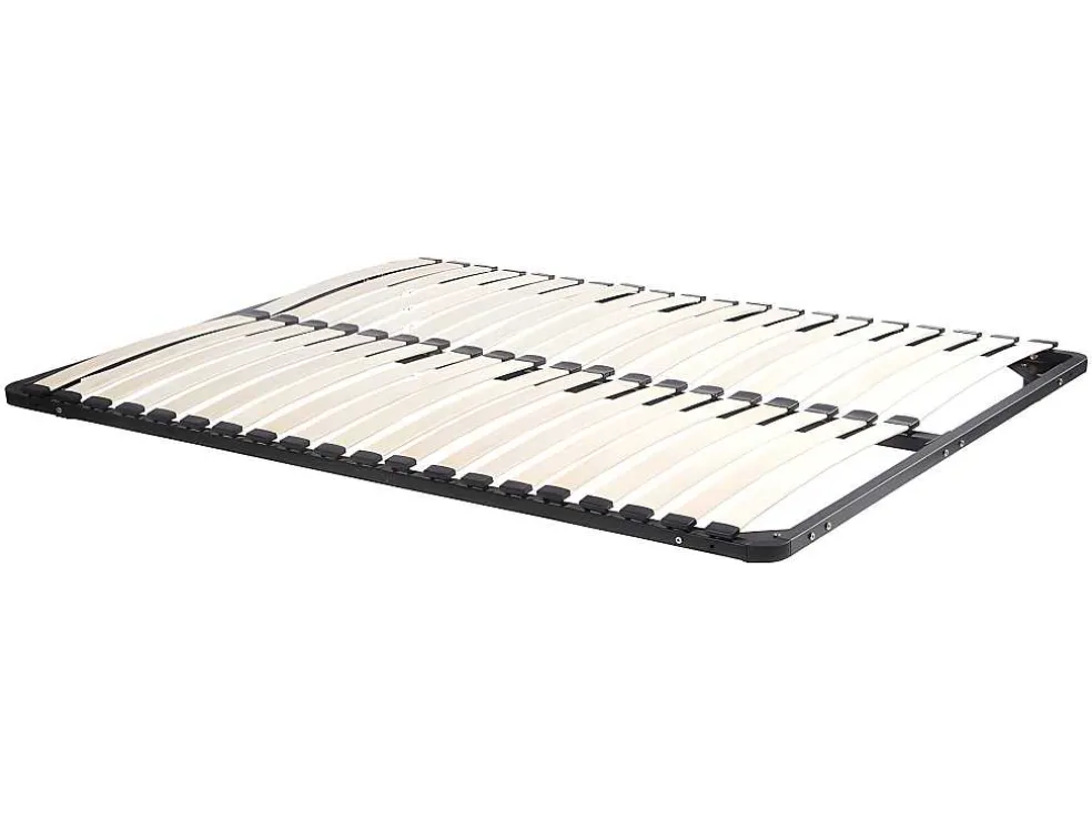 Set Lattenbodem + Futon 160 X 200 Cm - 100% Katoen - Shiva Van Dreamea - Ecru