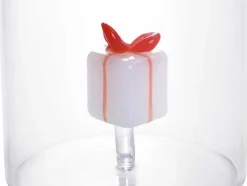Set Van 4 Glazen Met Kerstmotieven - O7,5 X H9,5 Cm - Scopa