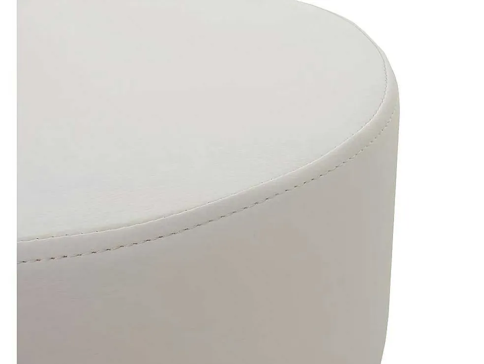 Set Van 2 Krukken Mcw-C22, Kunstleer, Creme