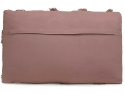 Set Van 2 Kussens 100% Getuft Katoen Jadel - 30 X 50 Cm - Oudroze