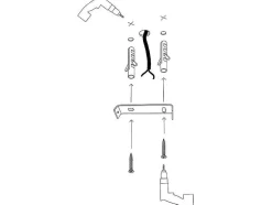 Set Van 2 Metalen Wandlampen Met Verstelbare Kap Yildo - D. 17 X H. 28 Cm - Zwart En Koperkleurig