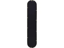 Set Van 3 Ovale Spiegels Van Metaal - B23 X H120 Cm - Goudkleurig - Jaylen