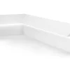 Set Van 3 Plinten Van Polystyreen L290 X H15 Cm Wit - Radeno