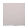 Set Van 4 Servetten Van Katoen En Linnen - 45 X 45 Cm - Taupegrijs - Borina