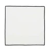 Set Van 4 Servetten Van Katoen En Linnen - 45 X 45 Cm - Gebroken Wit - Borina