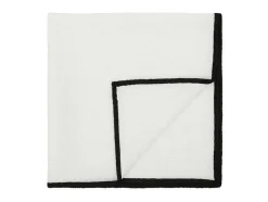 Set Van 4 Servetten Van Katoen En Linnen - 45 X 45 Cm - Gebroken Wit - Borina