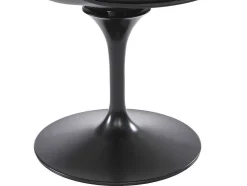 Set Van 2 Stoelen In Polypropeen, Kunstleer En Metaal - Zwart - Xafy