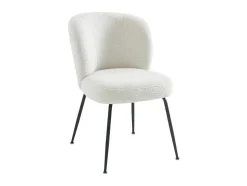 Set Van 2 Stoelen In Ribfluweel En Metaal - Wit - Polpona Van Pascal Morabito