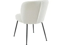 Set Van 2 Stoelen In Ribfluweel En Metaal - Wit - Polpona Van Pascal Morabito