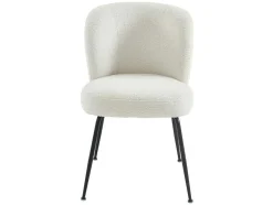 Set Van 2 Stoelen In Ribfluweel En Metaal - Wit - Polpona Van Pascal Morabito