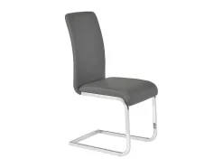 Set Van 4 Stoelen Lirica - Grijs Kunstleer