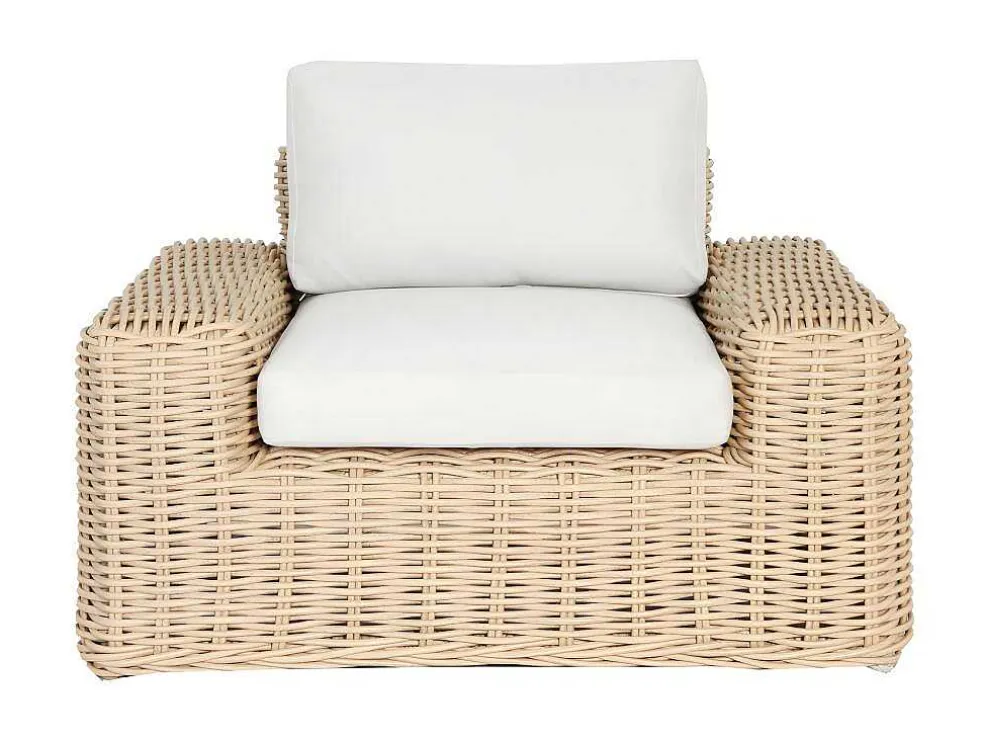 Set Van 2 Tuinstoelen Obidos Van Gevlochten Hars